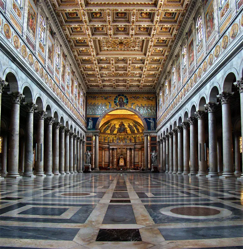 Descubre la majestuosa Basilica de San Pablo en Roma: Un tesoro de fe y tradición