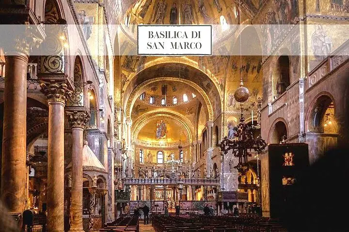 Explorando la Majestuosidad del Interior de la Basílica de San Marcos
