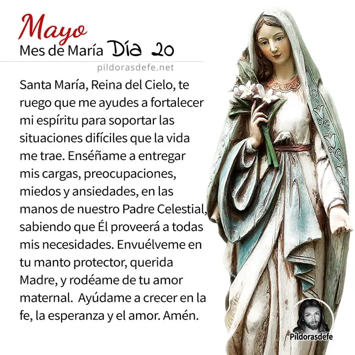 La devoción a la Virgen de Mayo: un manto de amor y protección