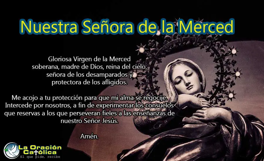Oración a la Virgen de las Mercedes: Libérate con su poder